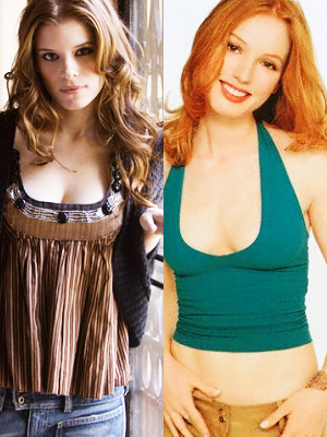 Regan Wood / Kate Mara / Alicia Witt